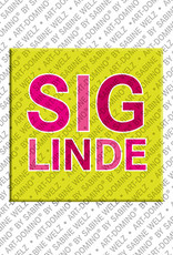 MAGNET-STORIES Siglinde - Magnet with the name Siglinde