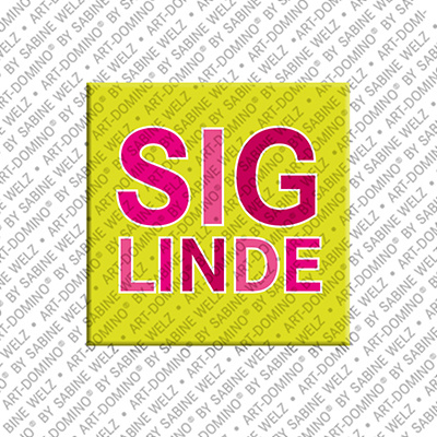 MAGNET-STORIES Siglinde - Magnet with the name Siglinde