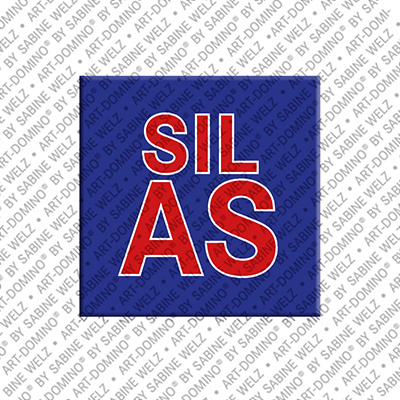 MAGNET-STORIES Silas - Magnet mit dem Vornamen Silas