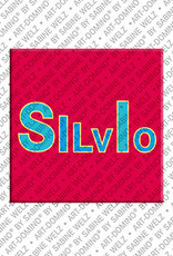 MAGNET-STORIES Silvio - Magnet mit dem Vornamen Silvio