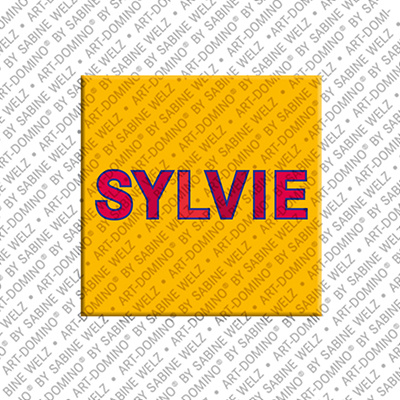 MAGNET-STORIES Sylvie - Magnet mit dem Vornamen Sylvie