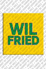 MAGNET-STORIES Wilfried - Magnet mit dem Vornamen Wilfried