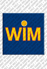 MAGNET-STORIES Wim - Magnet with the name Wim