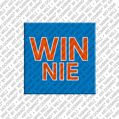MAGNET-STORIES Winnie - Magnet mit dem Vornamen Winnie