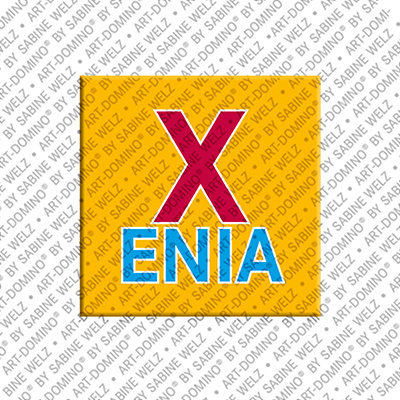 MAGNET-STORIES Xenia - Magnet with the name Xenia