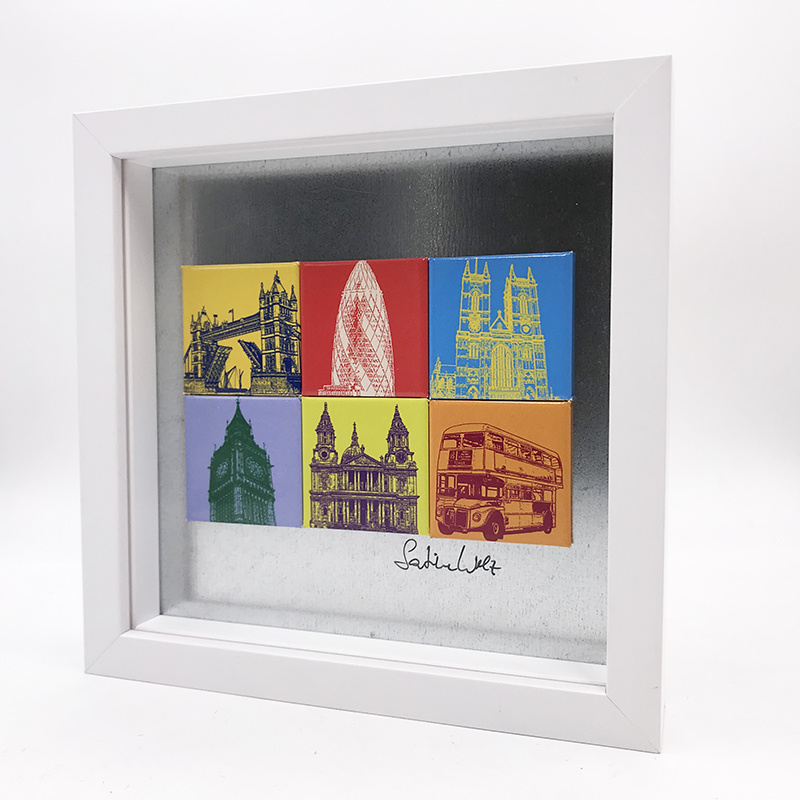 ART-DOMINO® BY SABINE WELZ London - Motiv-Mix 6-01