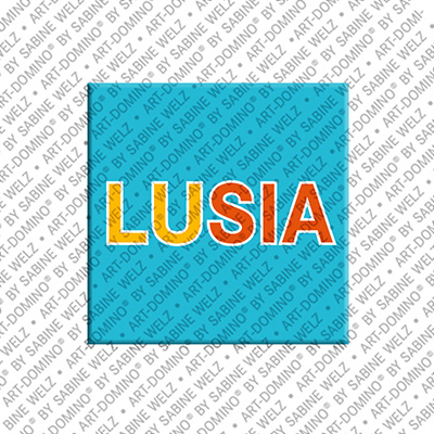 MAGNET-STORIES Lusia - Aimant avec le nom Lusia