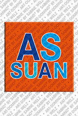 MAGNET-STORIES Assuan - Lettrage