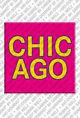 MAGNET-STORIES Chicago - Lettrage