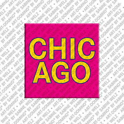 MAGNET-STORIES Chicago - Lettrage