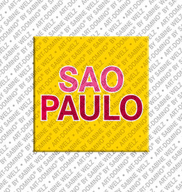 ART-DOMINO® BY SABINE WELZ Aimant - Brésil - São Paulo - 00