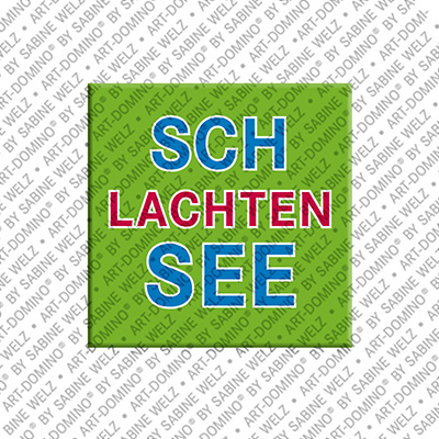 ART-DOMINO® BY SABINE WELZ Schlachtensee - Lettering