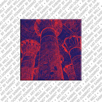 MAGNET-STORIES Egypt - Esna-Chnum temple: pillared hall with theories of creation