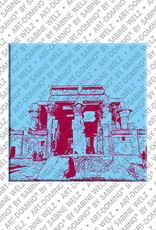 ART-DOMINO® BY SABINE WELZ Ägypten - Kom Ombo - Zwillingstempel