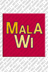 ART-DOMINO® BY SABINE WELZ Malawi - Lettering