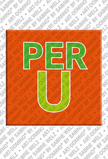 MAGNET-STORIES Peru - Lettering