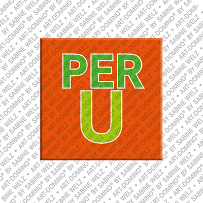 MAGNET-STORIES Peru - Schriftzug