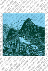 ART-DOMINO® BY SABINE WELZ Peru - Machu Picchu