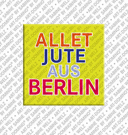 ART-DOMINO® BY SABINE WELZ Aimant - Berlin - ALLET JUTE AUS BERLIN