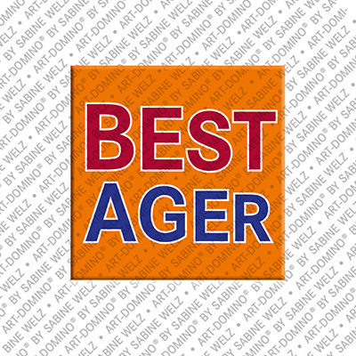 MAGNET-STORIES Best Ager - magnet with fun text