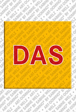 MAGNET-STORIES Das - magnet with text