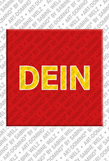 MAGNET-STORIES Dein - Magnet mit Text