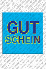 ART-DOMINO® BY SABINE WELZ Gutschein - magnet with text