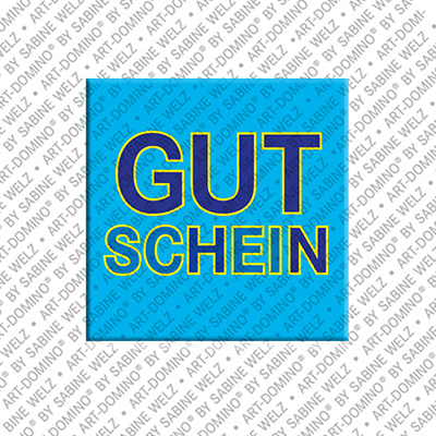 MAGNET-STORIES Gutschein - Aimant avec un texte