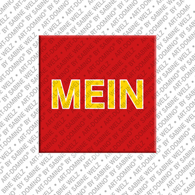 MAGNET-STORIES Mein - Magnet mit Text