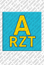 MAGNET-STORIES Arzt - magnet with text