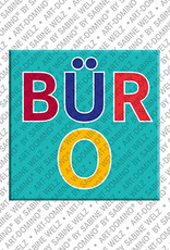 MAGNET-STORIES Büro - Magnet mit Text