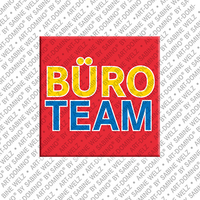 MAGNET-STORIES Büro-Team - Aimant avec un texte
