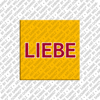 MAGNET-STORIES Liebe - magnet with text