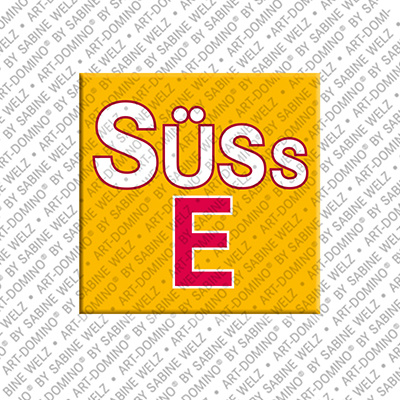 MAGNET-STORIES Süsse - magnet with text