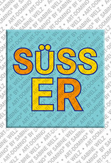 MAGNET-STORIES Süsser - magnet with text