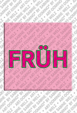 MAGNET-STORIES Früh - Magnet mit Text