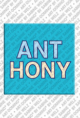 MAGNET-STORIES Anthony - Magnet mit dem Vornamen Anthony
