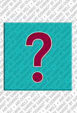 MAGNET-STORIES Question Mark - Magnet with Motif Question Mark