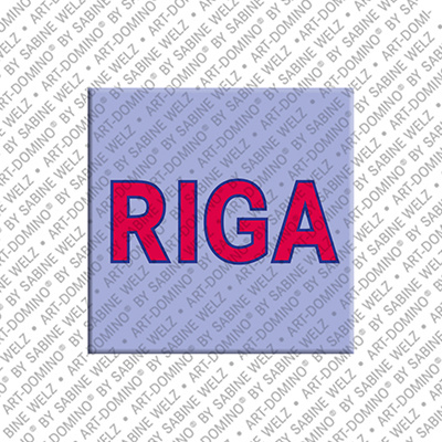 MAGNET-STORIES Riga - Schriftzug