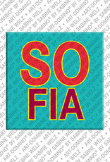 MAGNET-STORIES Sofia - Schriftzug