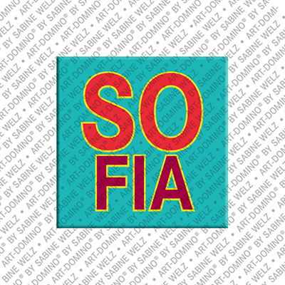 MAGNET-STORIES Sofia - Schriftzug