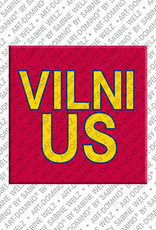 MAGNET-STORIES Vilnius - Lettering