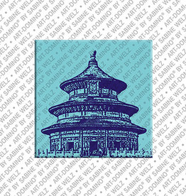 ART-DOMINO® BY SABINE WELZ Magnet - China - Peking - 01