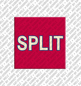 ART-DOMINO® BY SABINE WELZ Magnet - Croatia - Split - 00