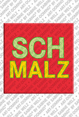 ART-DOMINO® BY SABINE WELZ Schmalz – Magnet with Schmalz