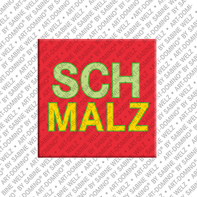 ART-DOMINO® BY SABINE WELZ Schmalz – Magnet mit Schmalz