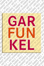 ART-DOMINO® BY SABINE WELZ Garfunkel - Magnet with the name Garfunkel