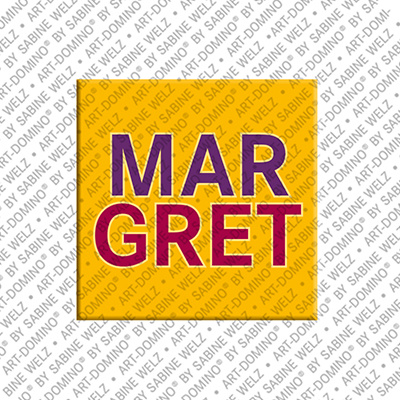 MAGNET-STORIES Margret - Magnet with the name Margret