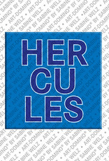 ART-DOMINO® BY SABINE WELZ Hercules - Magnet with the name Hercules