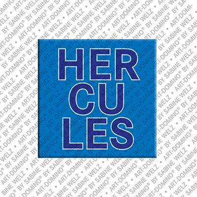 ART-DOMINO® BY SABINE WELZ Hercules - Magnet with the name Hercules